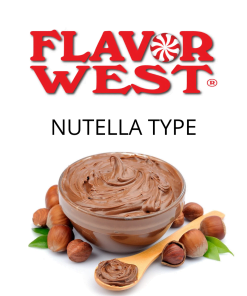 Nutella Type (Flavor West) - пищевой ароматизатор Flavor West, вкус Нутелла купить оптом ароматизатор флаворвест Nutella Type (Flavor West)