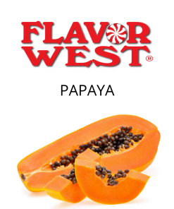 Papaya (Flavor West) - пищевой ароматизатор Flavor West, вкус Папайя купить оптом ароматизатор флаворвест Papaya (Flavor West)