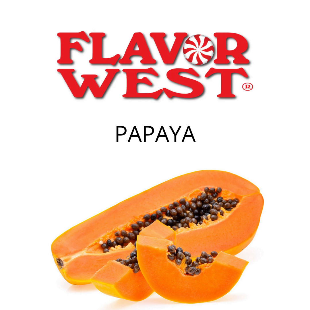 Papaya (Flavor West) - пищевой ароматизатор Flavor West, вкус Папайя купить оптом ароматизатор флаворвест Papaya (Flavor West)