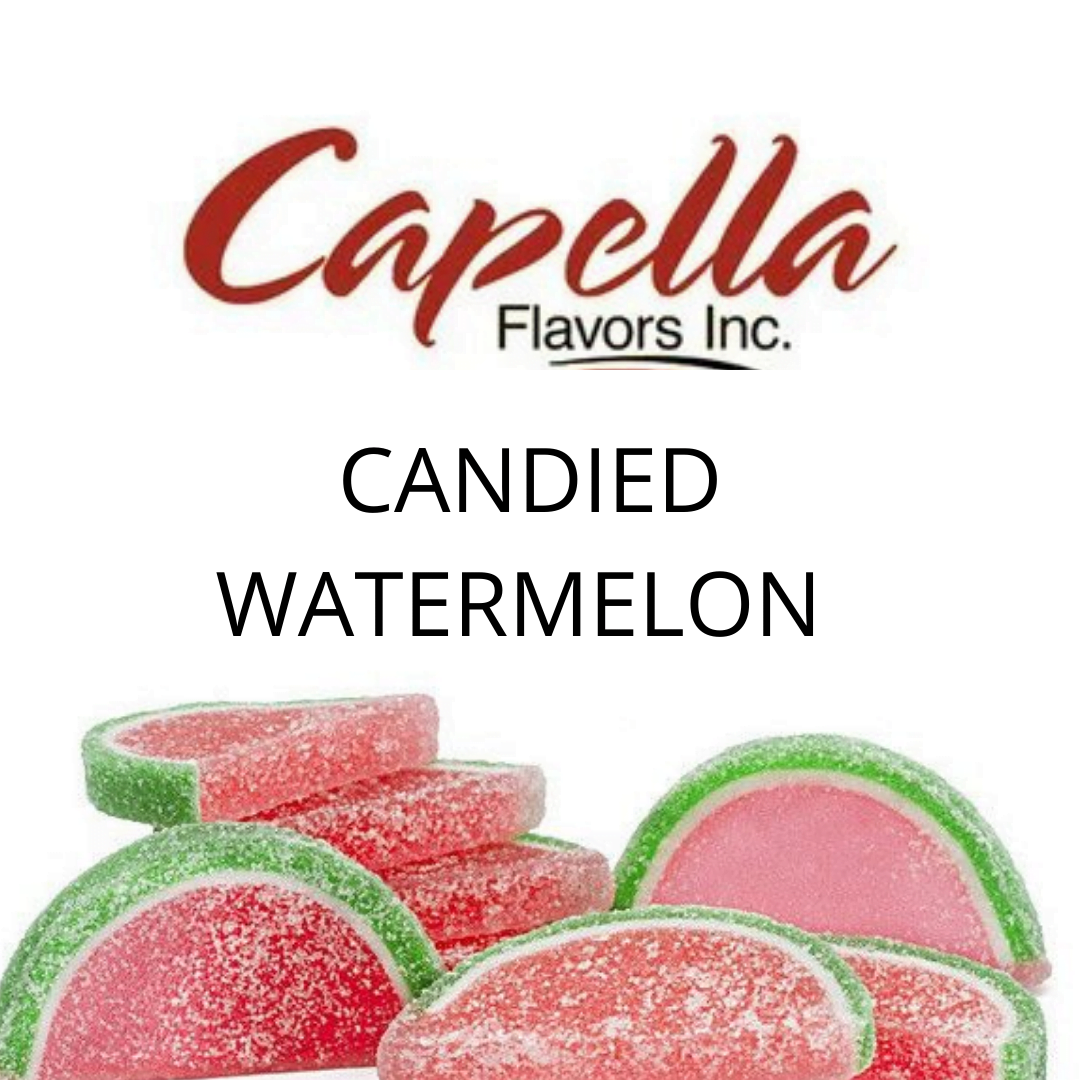 SLP Candied Watermelon (Capella) - пищевой ароматизатор Capella, вкус Сладкий арбуз купить оптом ароматизатор Капелла SLP Candied Watermelon (Capella)