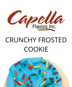 SLP Crunchy Frosted Cookie (Capella) - пищевой ароматизатор Capella, вкус Печенье с посыпкой и сливочной глазурью купить оптом ароматизатор Капелла SLP Crunchy Frosted Cookie (Capella)