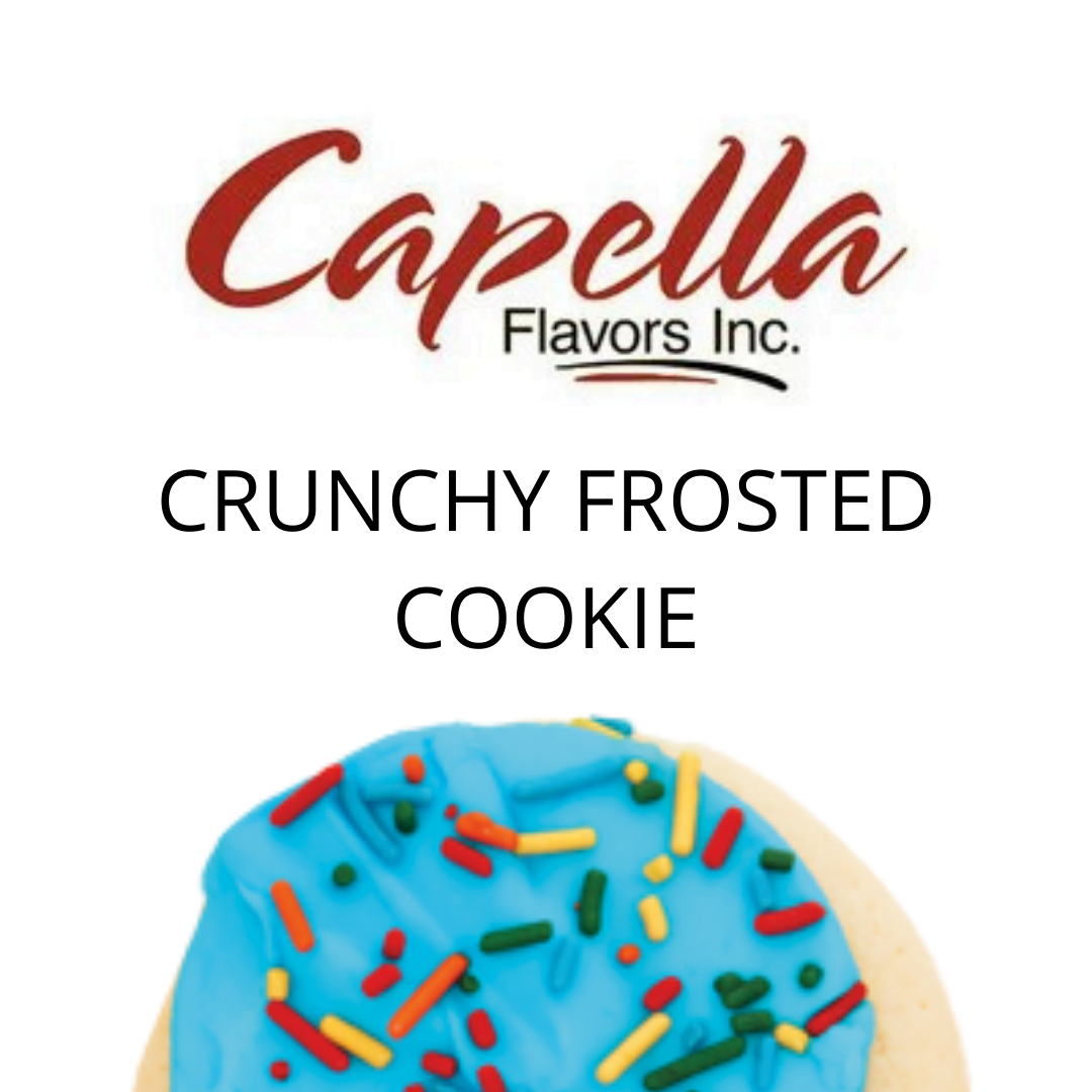 SLP Crunchy Frosted Cookie (Capella) - пищевой ароматизатор Capella, вкус Печенье с посыпкой и сливочной глазурью купить оптом ароматизатор Капелла SLP Crunchy Frosted Cookie (Capella)