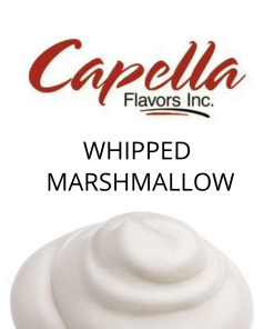 SLP Whipped Marshmallow (Capella) - пищевой ароматизатор Capella, вкус Сливочный зефир купить оптом ароматизатор Капелла SLP Whipped Marshmallow (Capella)