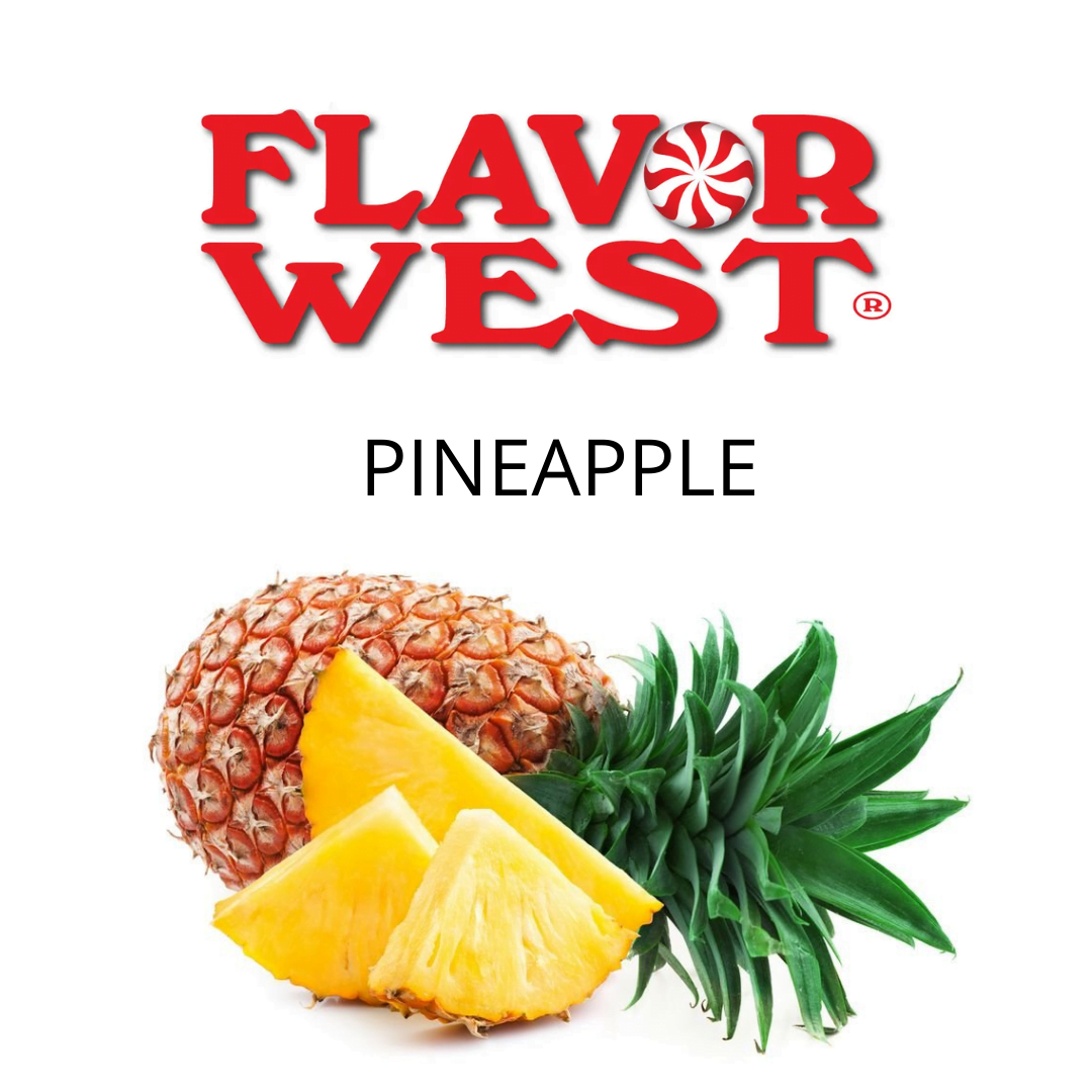 Pineapple (Flavor West) - пищевой ароматизатор Flavor West, вкус Ананас купить оптом ароматизатор флаворвест Pineapple (Flavor West)