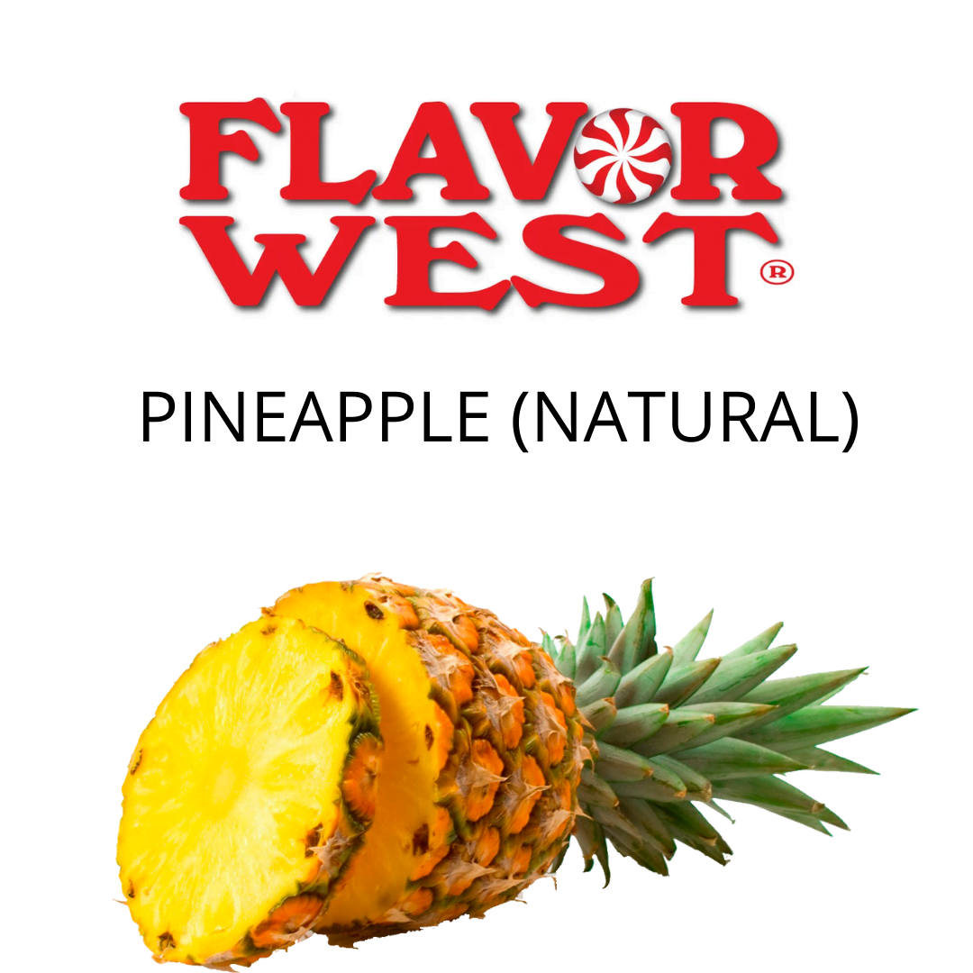 Pineapple (Natural) (Flavor West) - пищевой ароматизатор Flavor West, вкус Натуральный ананас купить оптом ароматизатор флаворвест Pineapple (Natural) (Flavor West)