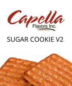 Sugar Cookie V2 (Capella) - пищевой ароматизатор Capella, вкус Сахарное песочное печенье купить оптом ароматизатор Капелла Sugar Cookie V2 (Capella)