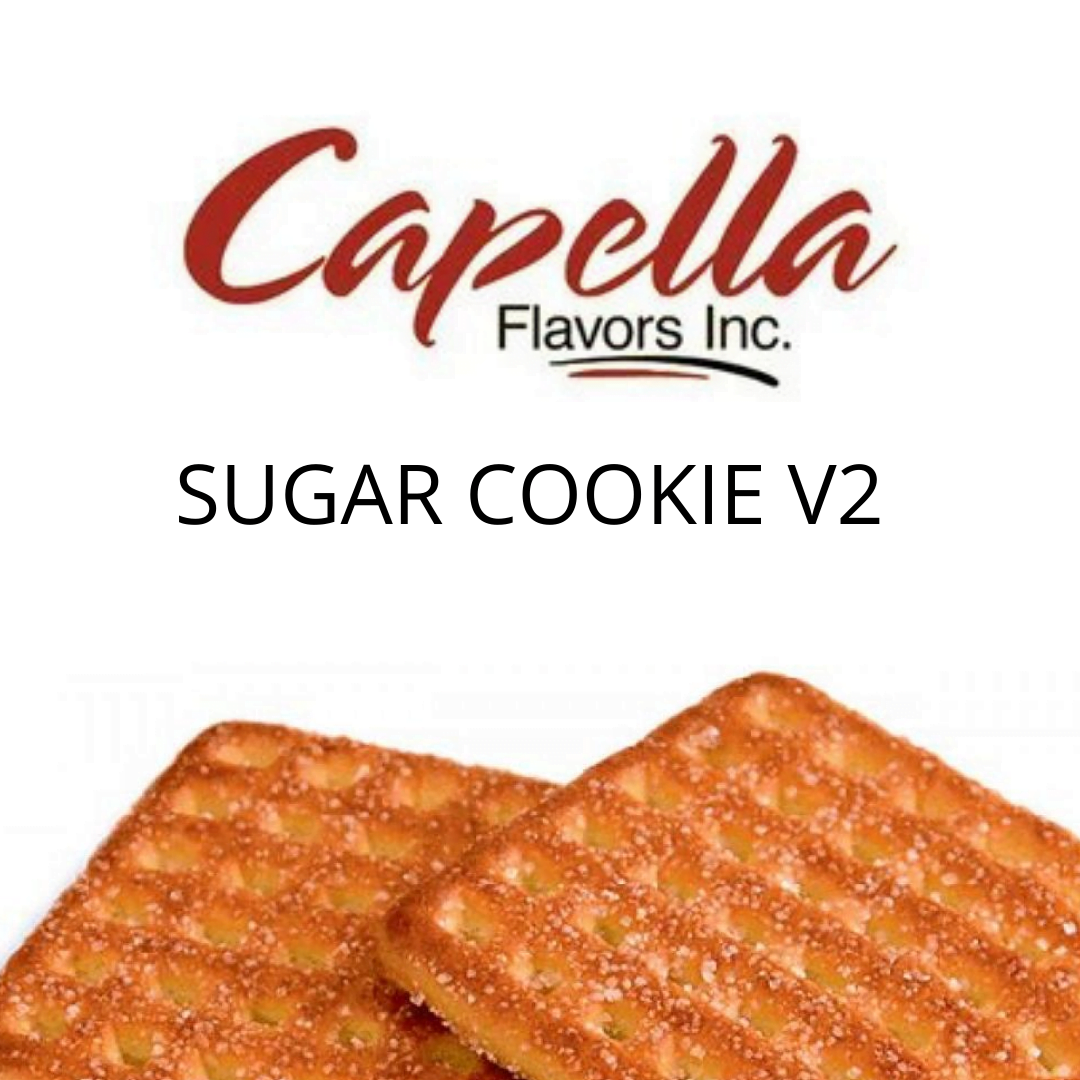 Sugar Cookie V2 (Capella) - пищевой ароматизатор Capella, вкус Сахарное песочное печенье купить оптом ароматизатор Капелла Sugar Cookie V2 (Capella)