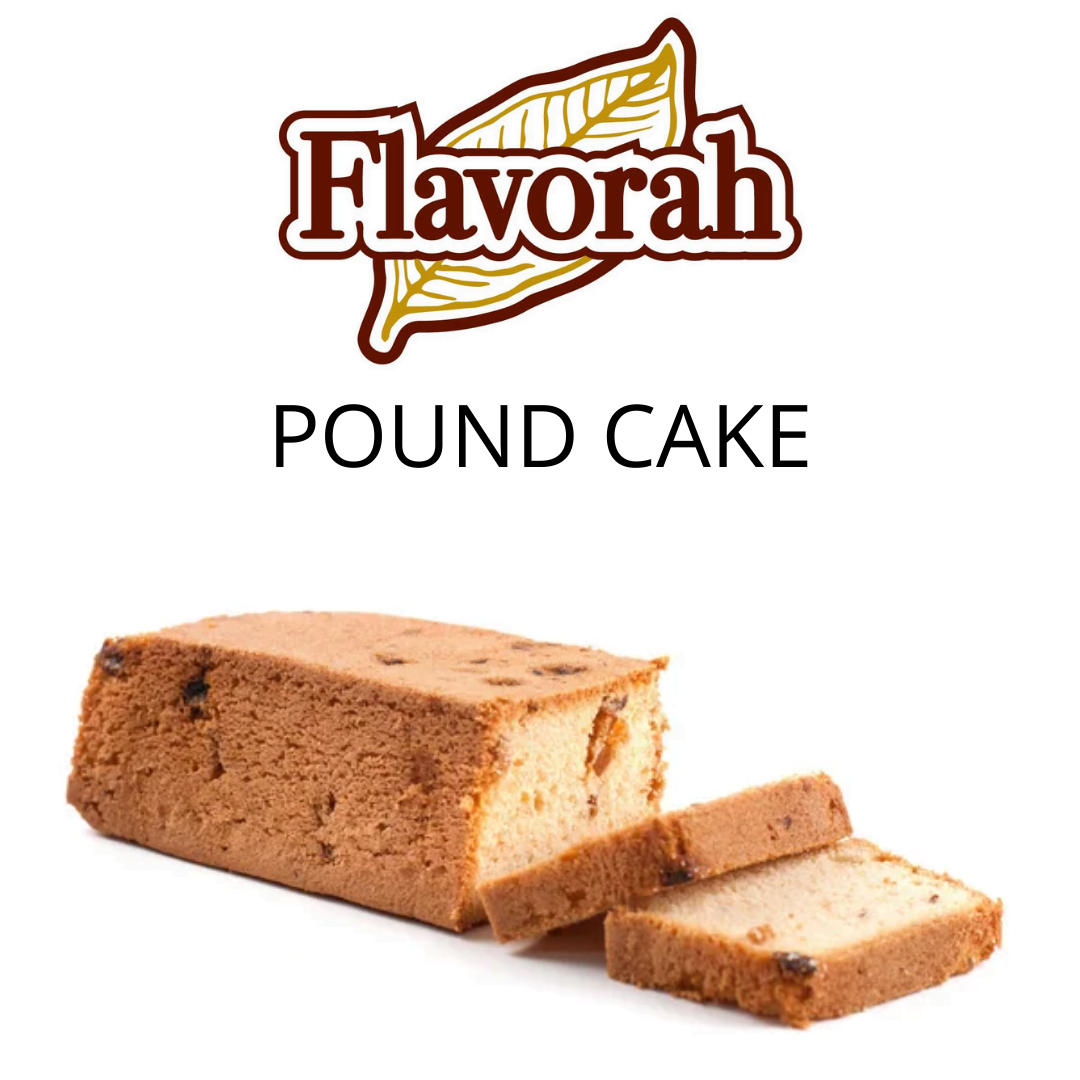 Pound Cake (Flavorah) - пищевой ароматизатор Flavorah, вкус Фунтовый пирог купить оптом ароматизатор Флавора Pound Cake (Flavorah)