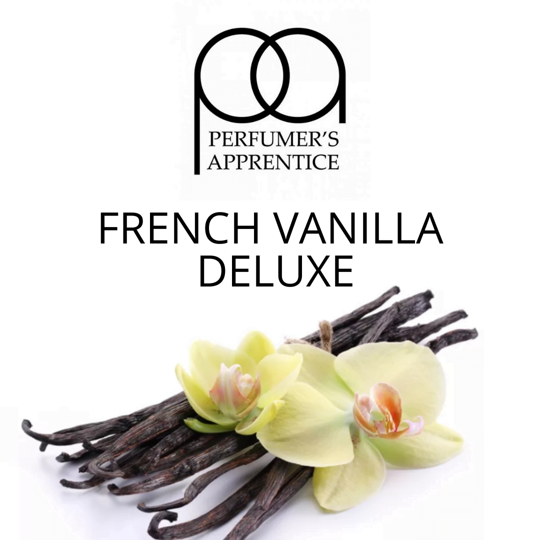 French Vanilla Deluxe (TPA) - пищевой ароматизатор TPA/TFA, вкус Французская ваниль "Делюкс" купить оптом ароматизатор ТПА / ТФА French Vanilla Deluxe (TPA)