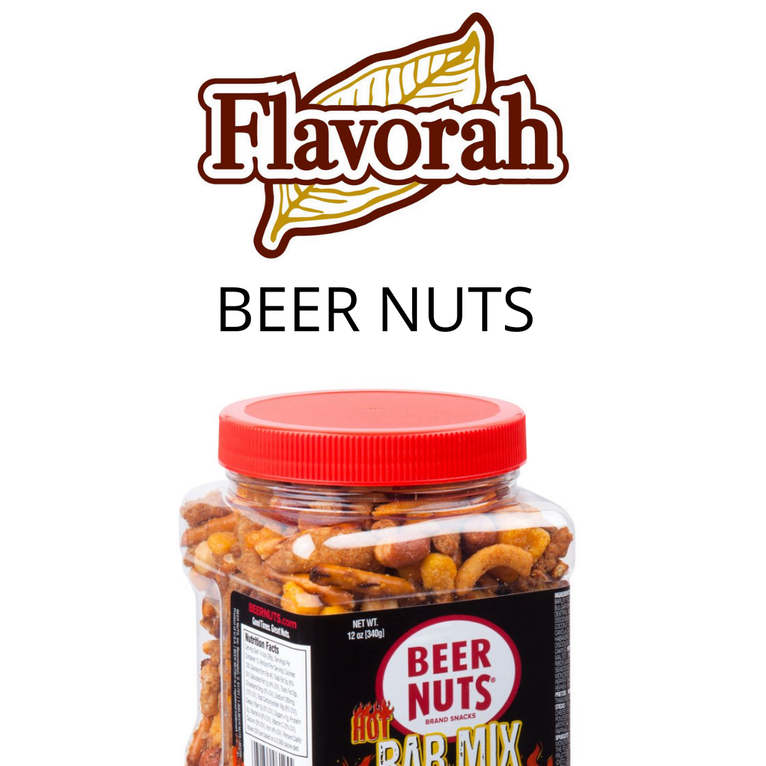 Beer Nuts (Flavorah) - пищевой ароматизатор Flavorah, вкус Орешки к пиву купить оптом ароматизатор Флавора Beer Nuts (Flavorah)