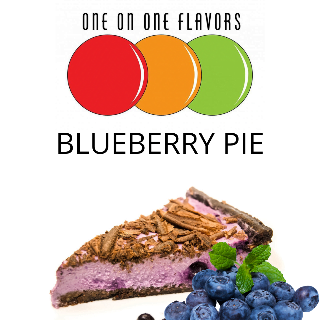 Blueberry Pie (One On One) - пищевой ароматизатор One On One, вкус Черничный пирог купить оптом ароматизатор One On One Blueberry Pie (One On One)