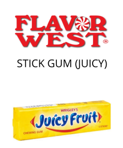 Stick Gum (Juicy) (Flavor West) - пищевой ароматизатор Flavor West, вкус Жевательная резинка с фруктовым соком купить оптом ароматизатор флаворвест Stick Gum (Juicy) (Flavor West)