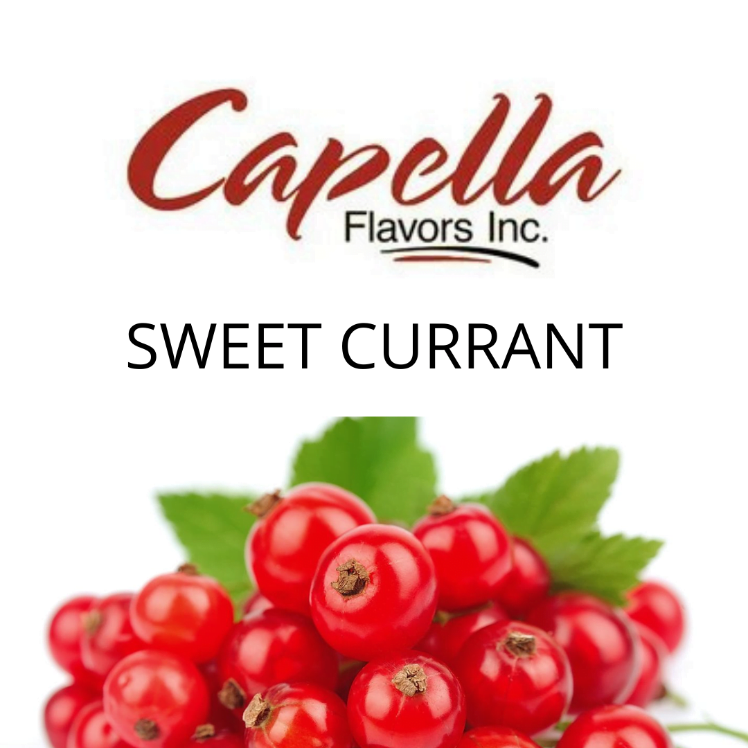 Sweet Currant (Capella) - пищевой ароматизатор Capella, вкус Красная смородина купить оптом ароматизатор Капелла Sweet Currant (Capella)