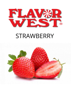 Strawberry (Flavor West) - пищевой ароматизатор Flavor West, вкус Клубника купить оптом ароматизатор флаворвест Strawberry (Flavor West)