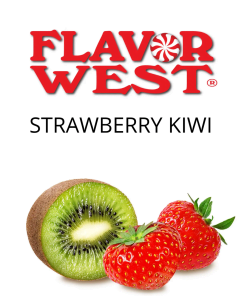 Strawberry Kiwi (Flavor West) - пищевой ароматизатор Flavor West, вкус Клубника-киви купить оптом ароматизатор флаворвест Strawberry Kiwi (Flavor West)