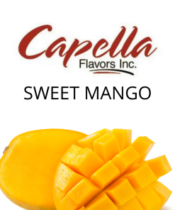 Sweet Mango (Capella) - пищевой ароматизатор Capella, вкус Сладкое манго купить оптом ароматизатор Капелла Sweet Mango (Capella)