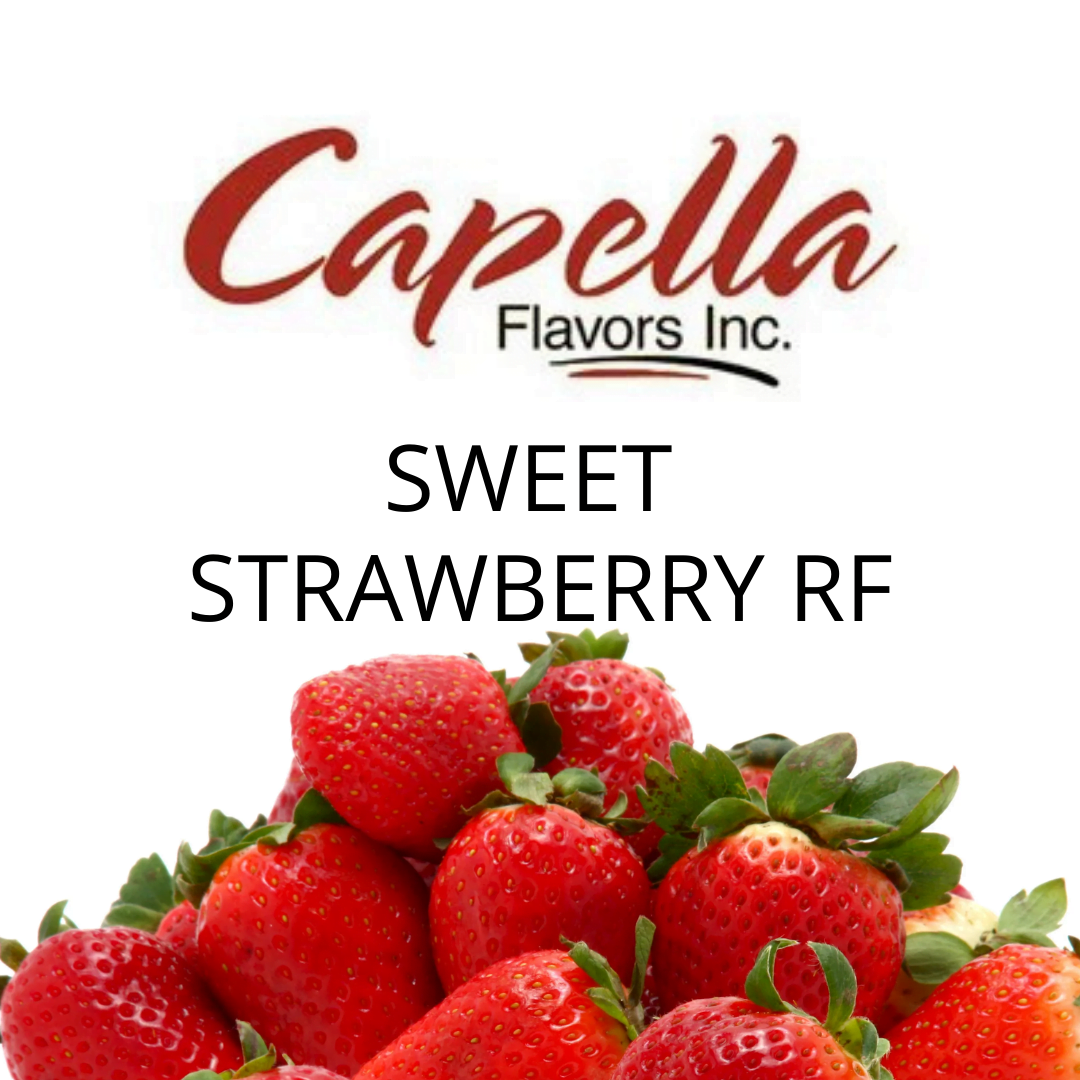 RF Sweet Strawberry (Capella) - пищевой ароматизатор Capella, вкус Сладкая клубника купить оптом ароматизатор Капелла RF Sweet Strawberry (Capella)