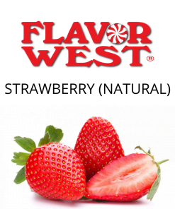 Strawberry (Natural) (Flavor West) - пищевой ароматизатор Flavor West, вкус Натуральная клубника купить оптом ароматизатор флаворвест Strawberry (Natural) (Flavor West)