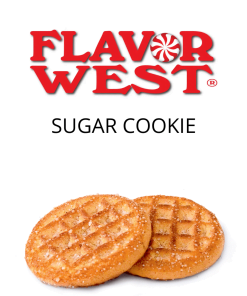 Sugar Cookie (Flavor West) - пищевой ароматизатор Flavor West, вкус Сахарное песочное печенье купить оптом ароматизатор флаворвест Sugar Cookie (Flavor West)