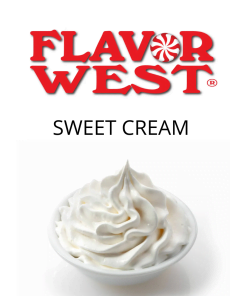 Sweet Cream (Flavor West) - пищевой ароматизатор Flavor West, вкус Сладкий заварной крем купить оптом ароматизатор флаворвест Sweet Cream (Flavor West)