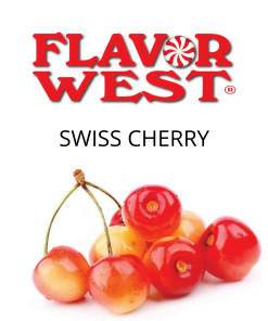 Swiss Cherry (Flavor West) - пищевой ароматизатор Flavor West, вкус Швейцарская вишня купить оптом ароматизатор флаворвест Swiss Cherry (Flavor West)