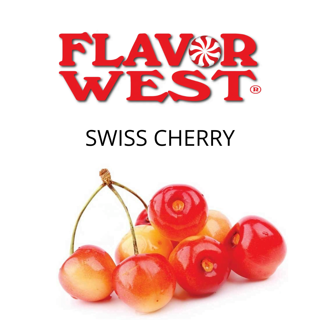 Swiss Cherry (Flavor West) - пищевой ароматизатор Flavor West, вкус Швейцарская вишня купить оптом ароматизатор флаворвест Swiss Cherry (Flavor West)