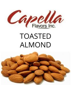 Toasted Almond (Capella) - пищевой ароматизатор Capella, вкус Жареный миндаль купить оптом ароматизатор Капелла Toasted Almond (Capella)