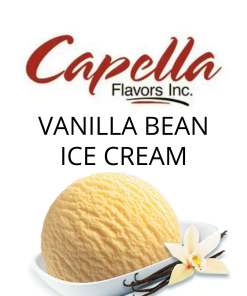 Vanilla Bean Ice Cream (Capella) - пищевой ароматизатор Capella, вкус Ванильное мороженое купить оптом ароматизатор Капелла Vanilla Bean Ice Cream (Capella)