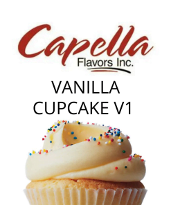 Vanilla Cupcake V1 (Capella) - пищевой ароматизатор Capella, вкус Ванильный кекс купить оптом ароматизатор Капелла Vanilla Cupcake V1 (Capella)