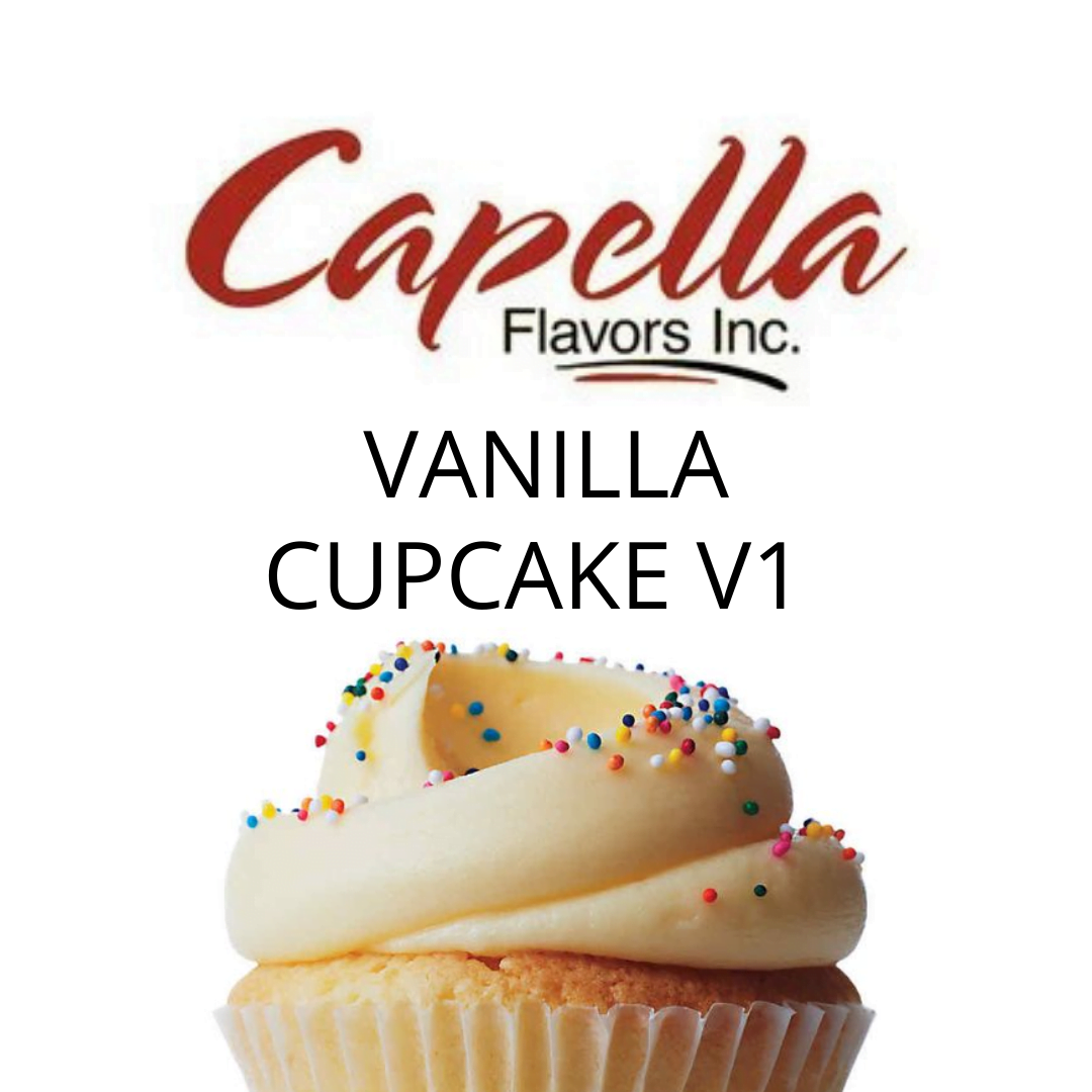 Vanilla Cupcake V1 (Capella) - пищевой ароматизатор Capella, вкус Ванильный кекс купить оптом ароматизатор Капелла Vanilla Cupcake V1 (Capella)