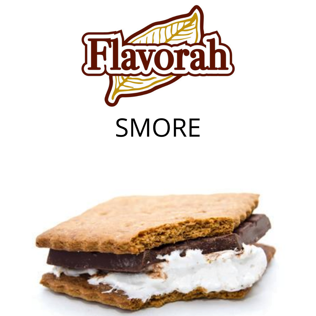 Smore (Flavorah) - пищевой ароматизатор Flavorah, вкус Мальва-крекер Грема-шоколад купить оптом ароматизатор Флавора Smore (Flavorah)