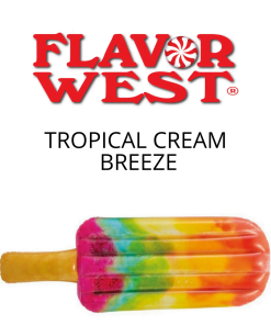Tropical Cream Breeze (Flavor West) - пищевой ароматизатор Flavor West, вкус Тропический крем купить оптом ароматизатор флаворвест Tropical Cream Breeze (Flavor West)