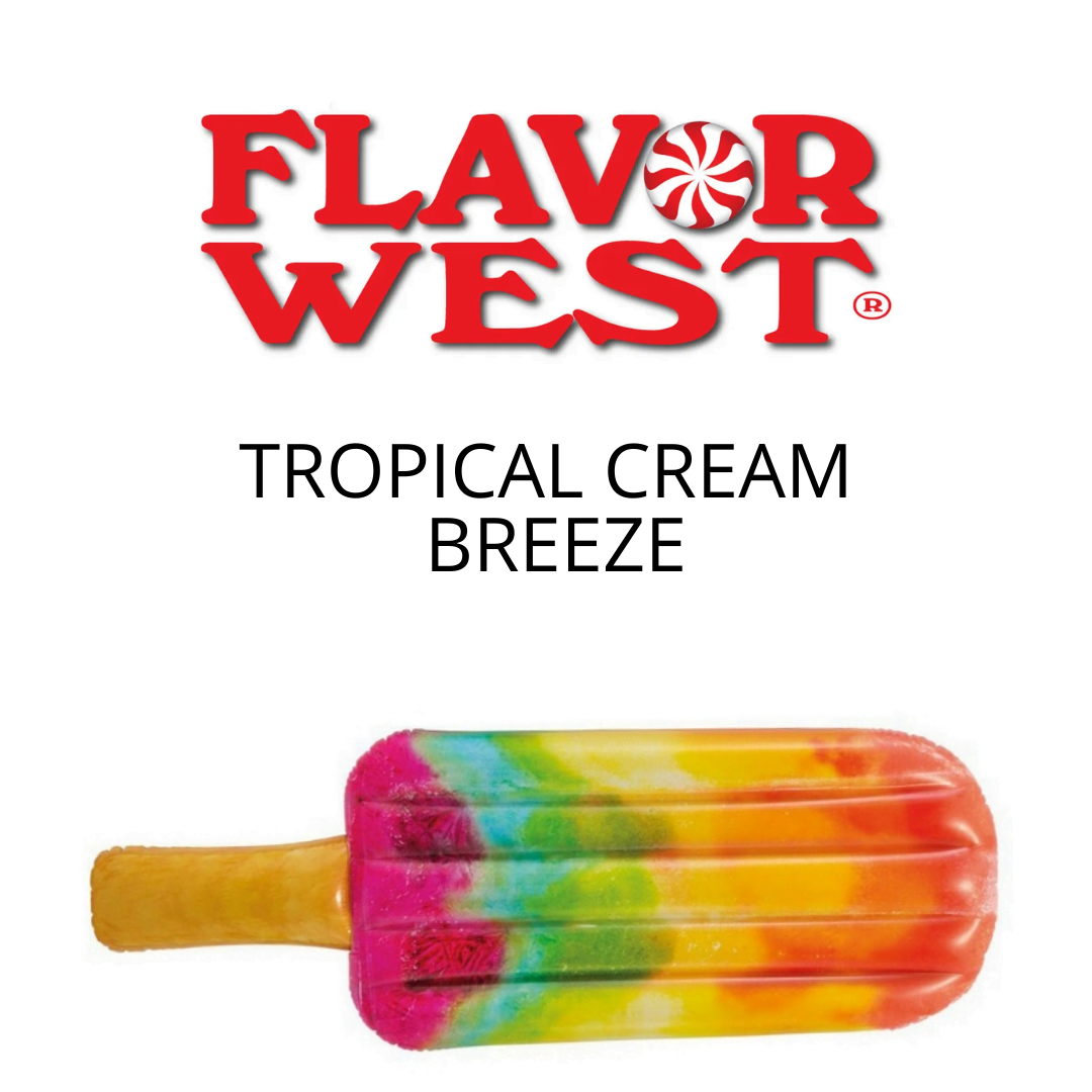 Tropical Cream Breeze (Flavor West) - пищевой ароматизатор Flavor West, вкус Тропический крем купить оптом ароматизатор флаворвест Tropical Cream Breeze (Flavor West)