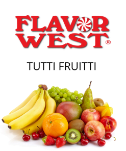 Tutti Fruitti (Flavor West) - пищевой ароматизатор Flavor West, вкус Фруктовый микс купить оптом ароматизатор флаворвест Tutti Fruitti (Flavor West)