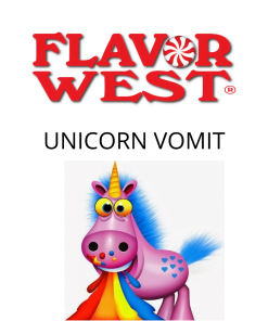 Unicorn Vomit (Flavor West) - пищевой ароматизатор Flavor West, вкус Фруктовый коктейль купить оптом ароматизатор флаворвест Unicorn Vomit (Flavor West)