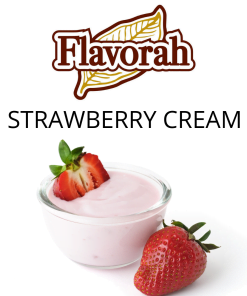 Strawberry Cream (Flavorah) - пищевой ароматизатор Flavorah, вкус Клубничный крем купить оптом ароматизатор Флавора Strawberry Cream (Flavorah)