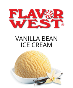 Vanilla Bean Ice Cream (Flavor West) - пищевой ароматизатор Flavor West, вкус Ванильное мороженое купить оптом ароматизатор флаворвест Vanilla Bean Ice Cream (Flavor West)