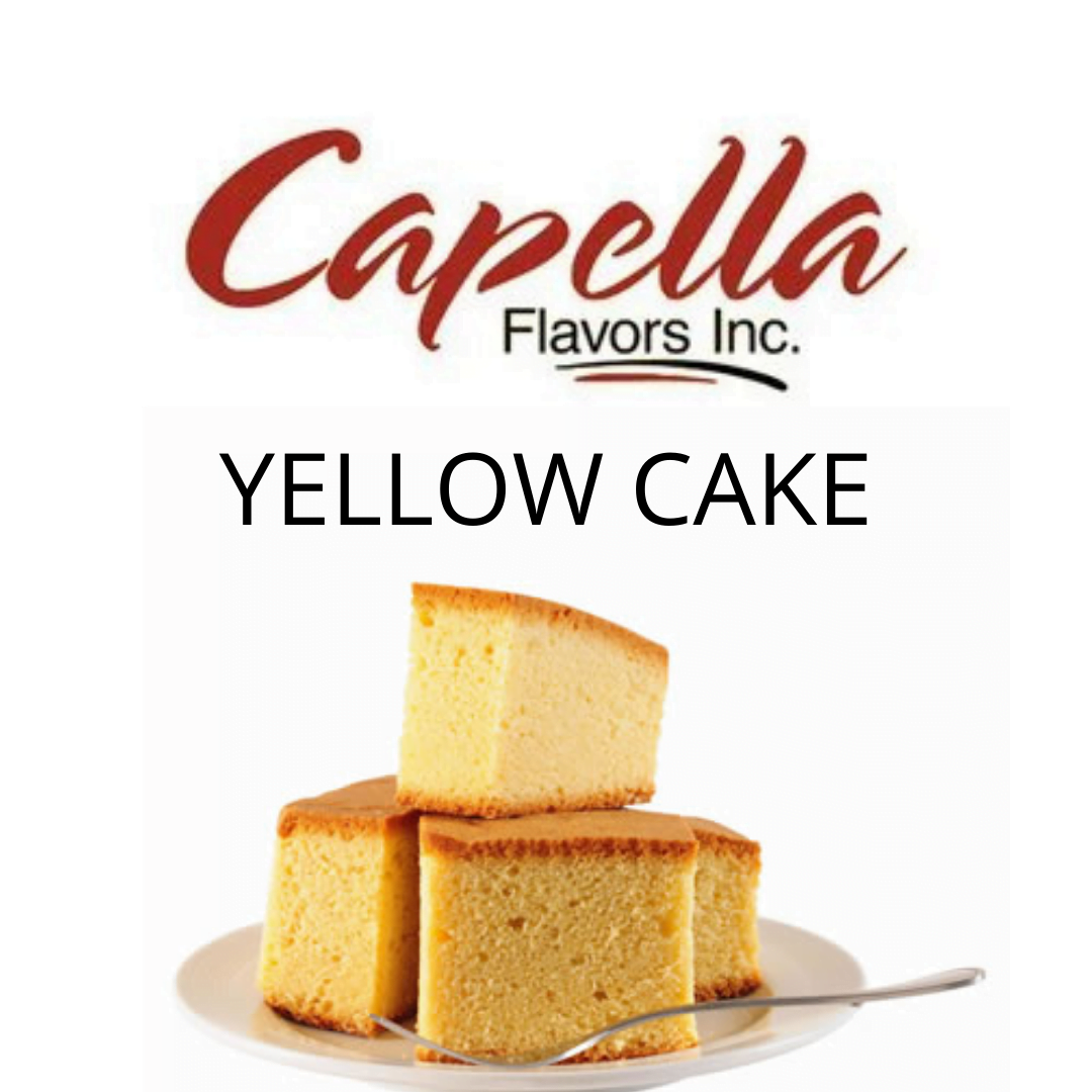 Yellow Cake (Capella) - пищевой ароматизатор Capella, вкус Бисквит купить оптом ароматизатор Капелла Yellow Cake (Capella)