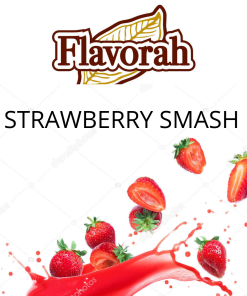 Strawberry Smash (Flavorah) - пищевой ароматизатор Flavorah, вкус Клубника с карамелью купить оптом ароматизатор Флавора Strawberry Smash (Flavorah)