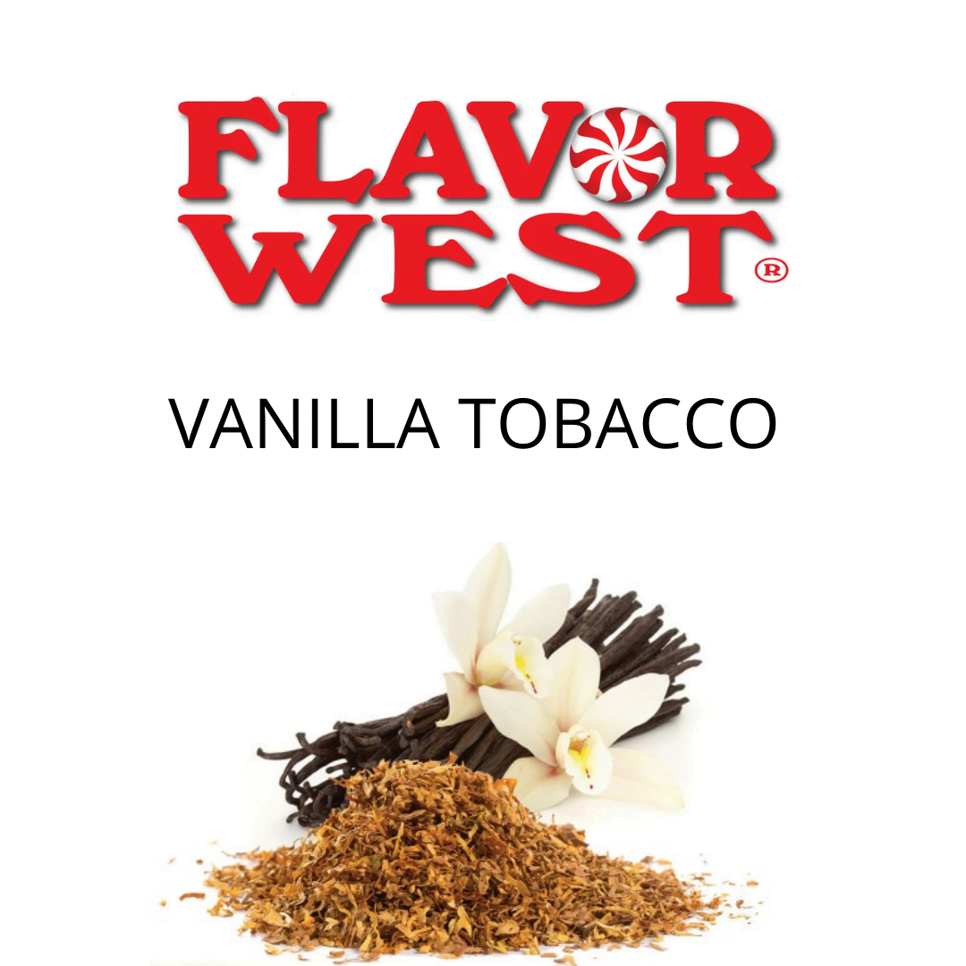 Vanilla Tobacco (Flavor West) - пищевой ароматизатор Flavor West, вкус Ванильный табак купить оптом ароматизатор флаворвест Vanilla Tobacco (Flavor West)