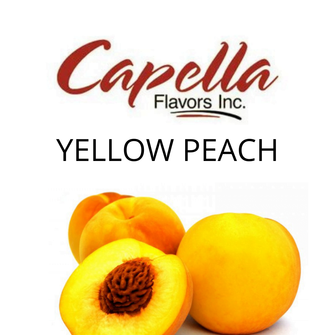 Yellow Peach (Capella) - пищевой ароматизатор Capella, вкус Желтый персик купить оптом ароматизатор Капелла Yellow Peach (Capella)