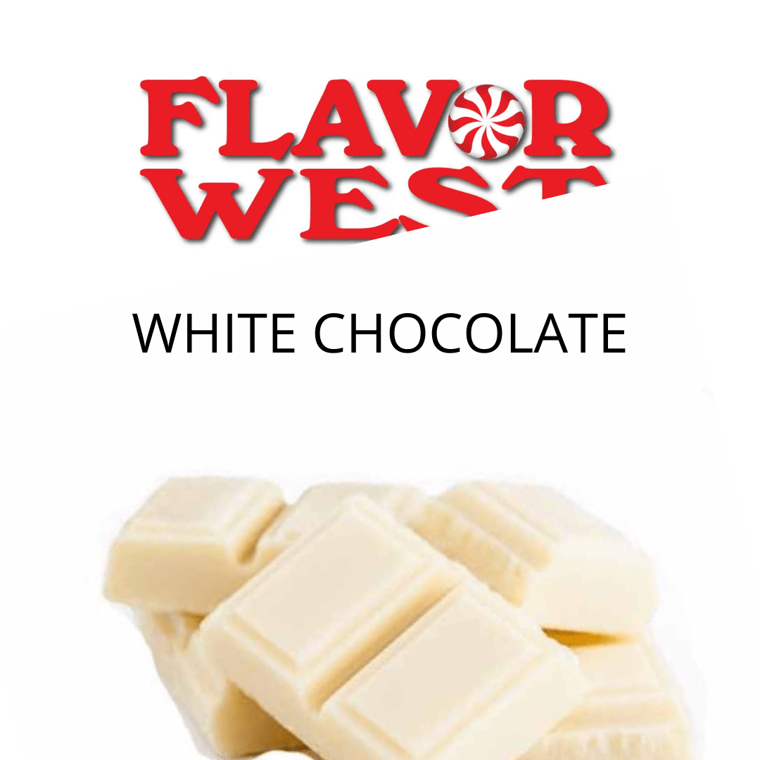 White Chocolate (Flavor West) - пищевой ароматизатор Flavor West, вкус Белый шоколад купить оптом ароматизатор флаворвест White Chocolate (Flavor West)