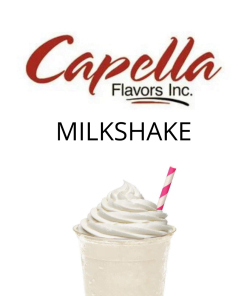 Milkshake (Capella) - пищевой ароматизатор Capella, вкус Молочный коктейль купить оптом ароматизатор Капелла Milkshake (Capella)