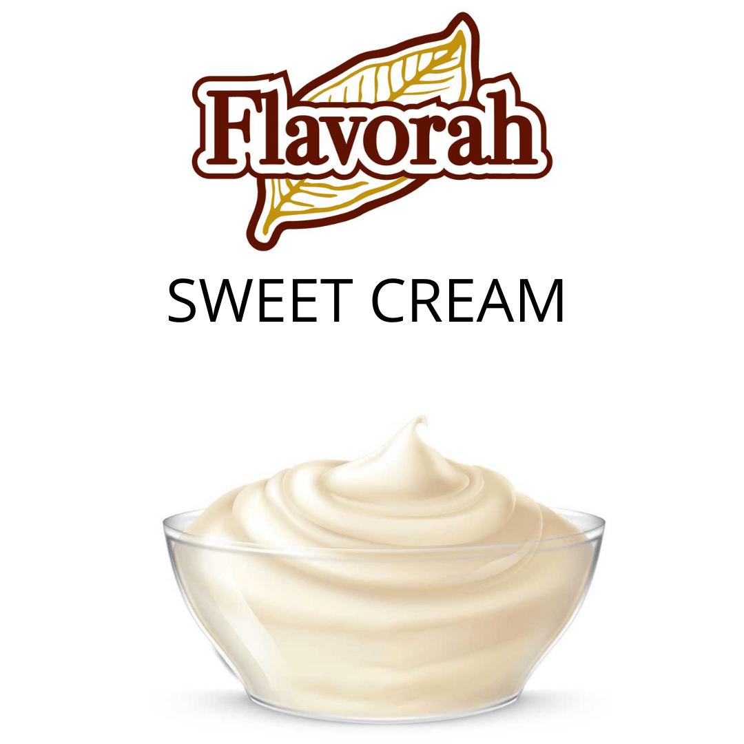Sweet Cream (Flavorah) - пищевой ароматизатор Flavorah, вкус Сладкий заварной крем купить оптом ароматизатор Флавора Sweet Cream (Flavorah)