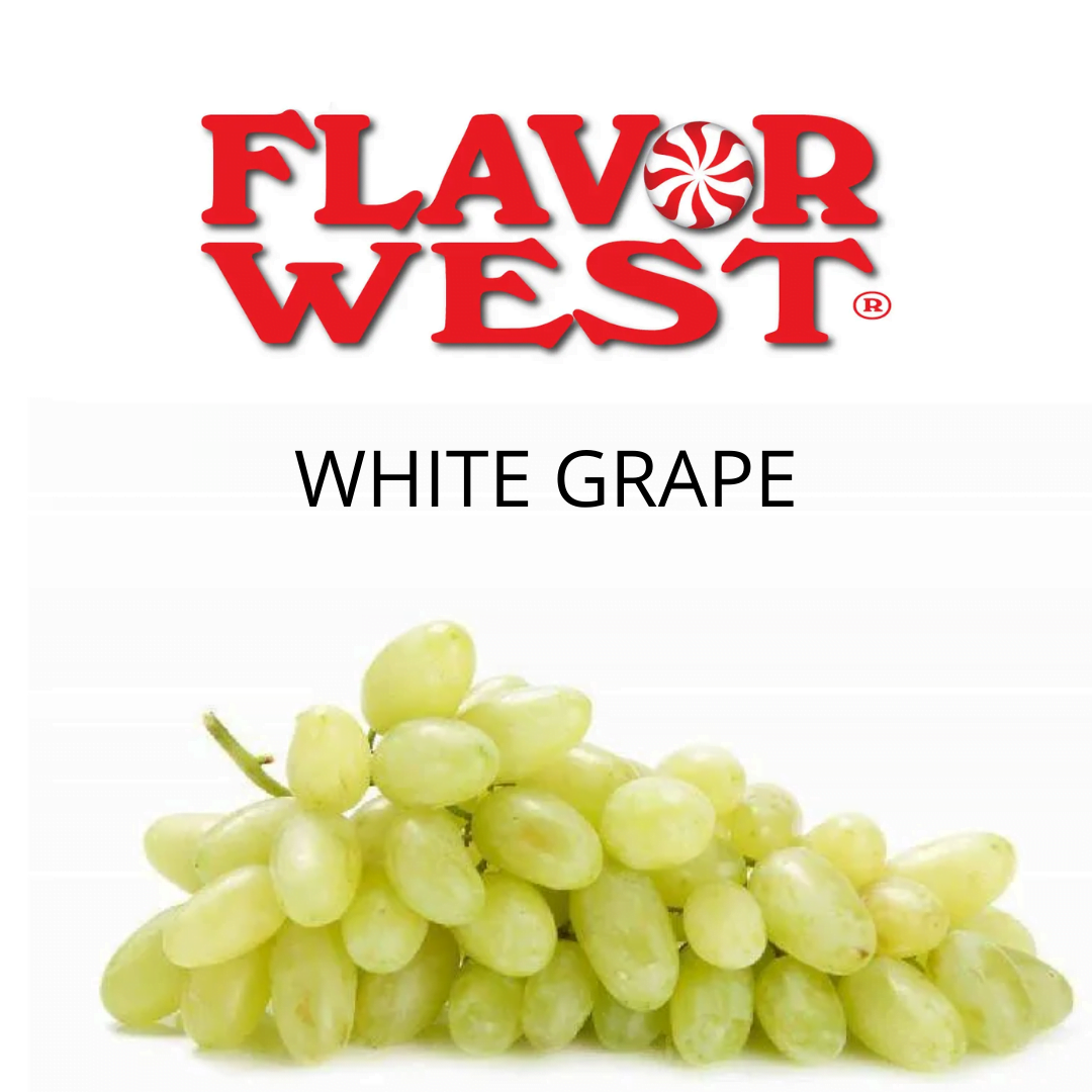 White Grape (Flavor West) - пищевой ароматизатор Flavor West, вкус Белый виноград купить оптом ароматизатор флаворвест White Grape (Flavor West)