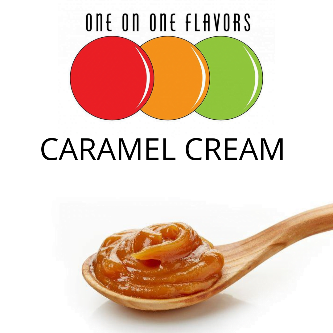 Caramel Cream (One On One) - пищевой ароматизатор One On One, вкус Крем с карамелью купить оптом ароматизатор One On One Caramel Cream (One On One)