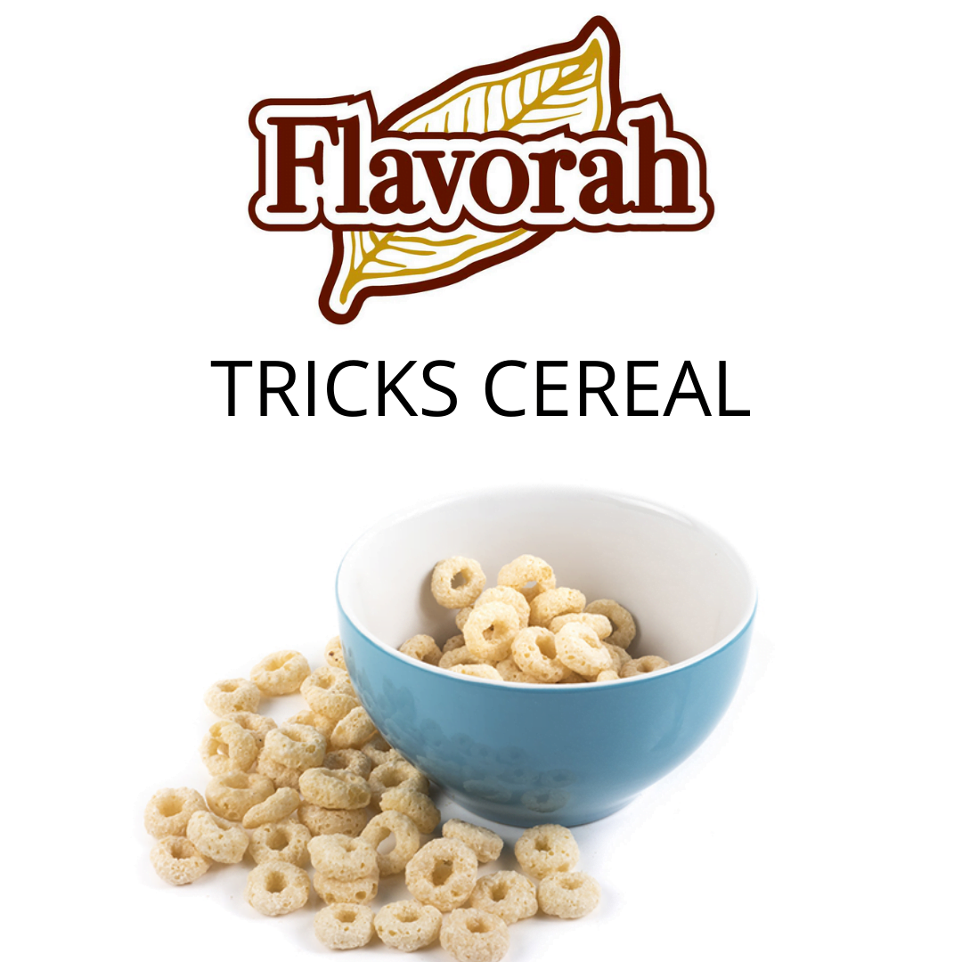Tricks Cereal (Flavorah) - пищевой ароматизатор Flavorah, вкус Хрустящие хлопья с сахаром купить оптом ароматизатор Флавора Tricks Cereal (Flavorah)