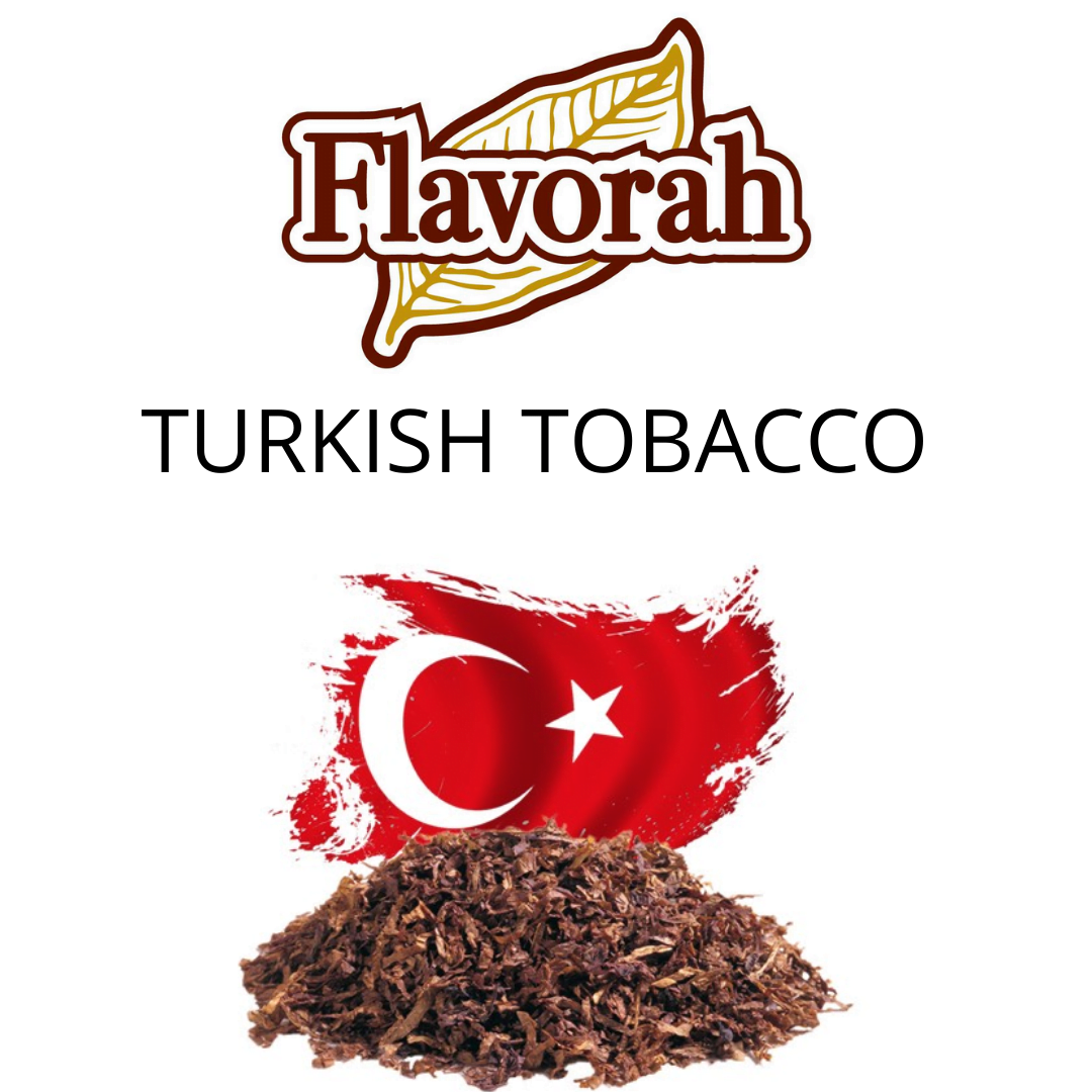 Turkish Tobacco (Flavorah) - пищевой ароматизатор Flavorah, вкус Турецкий табак купить оптом ароматизатор Флавора Turkish Tobacco (Flavorah)