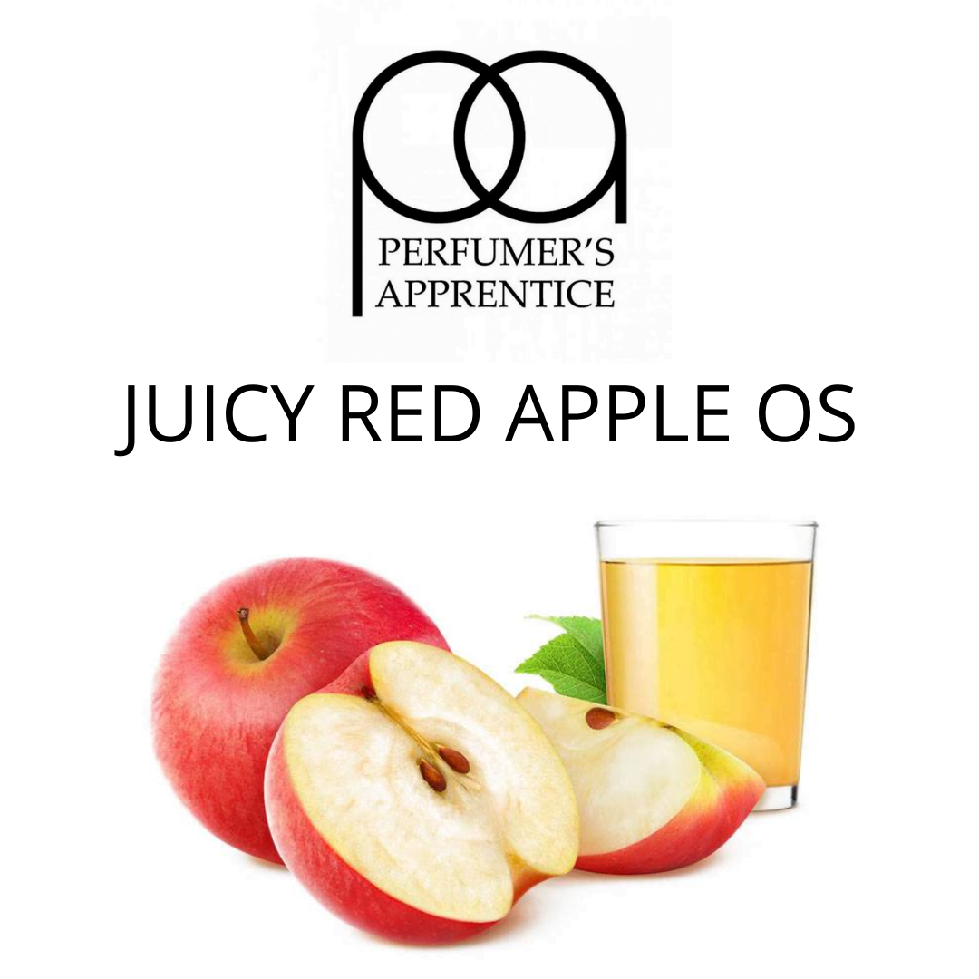 Juicy Red Apple OS (TPA) - пищевой ароматизатор TPA/TFA, вкус Сок из красных яблок купить оптом ароматизатор ТПА / ТФА Juicy Red Apple OS (TPA)