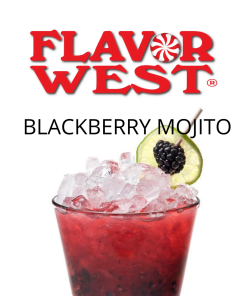 Blackberry Mojito (Flavor West) - пищевой ароматизатор Flavor West, вкус Ежевичное мохито купить оптом ароматизатор флаворвест Blackberry Mojito (Flavor West)